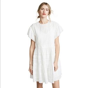 CLOSED - EYELET LACE MINI DRESS